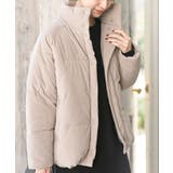 ベージュ | コーデュロイ中綿スタンドジャケット | rps