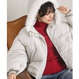 フェイクファーフード付き中綿ジャケット | rps | 詳細画像1 