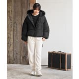 フェイクファーフード付き中綿ジャケット | rps | 詳細画像10 