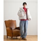 フェイクファーフード付き中綿ジャケット | rps | 詳細画像2 