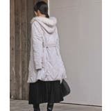 パール付きキルティング中綿コート | rps | 詳細画像13