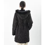 パール付きキルティング中綿コート | rps | 詳細画像20