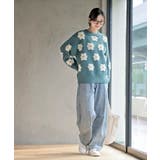 ３Ｄフラワーニットプルオーバー | rps | 詳細画像10 