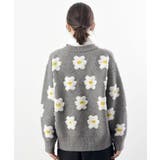 ３Ｄフラワーニットプルオーバー | rps | 詳細画像35 