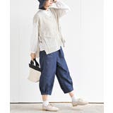 透かし総柄サイドリボンニットベスト | rps | 詳細画像22 