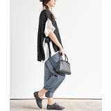 透かし総柄サイドリボンニットベスト | rps | 詳細画像5 