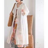 総刺繍バンドカラー9分袖シャツワンピース | rps | 詳細画像1