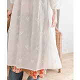 総刺繍バンドカラー9分袖シャツワンピース | rps | 詳細画像10