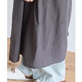 総刺繍バンドカラー9分袖シャツワンピース | rps | 詳細画像18