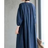 総刺繍バンドカラー9分袖シャツワンピース | rps | 詳細画像26