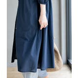 総刺繍バンドカラー9分袖シャツワンピース | rps | 詳細画像27