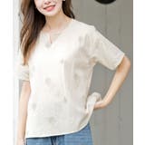 アイボリー | 刺繍ブラウス | rps