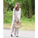 花柄プチハイネック７分袖ブラウス | rps | 詳細画像11 