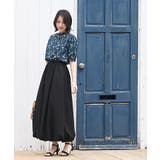 花柄プチハイネック７分袖ブラウス | rps | 詳細画像22 