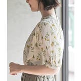 花柄プチハイネック７分袖ブラウス | rps | 詳細画像33 