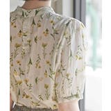 花柄プチハイネック７分袖ブラウス | rps | 詳細画像35 