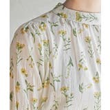 花柄プチハイネック７分袖ブラウス | rps | 詳細画像39 