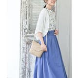 花柄プチハイネック７分袖ブラウス | rps | 詳細画像4 