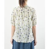 花柄プチハイネック７分袖ブラウス | rps | 詳細画像43 