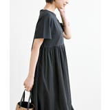 カット×布帛切替ティアードワンピース | rps | 詳細画像17