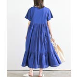 カット×布帛切替ティアードワンピース | rps | 詳細画像21