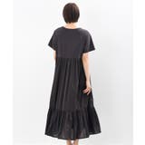 カット×布帛切替ティアードワンピース | rps | 詳細画像28