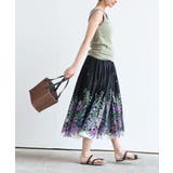 パネルプリントフレアースカート | rps | 詳細画像14 