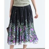 パネルプリントフレアースカート | rps | 詳細画像15 