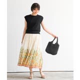 パネルプリントフレアースカート | rps | 詳細画像2 