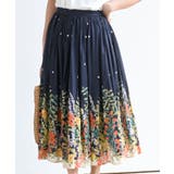 パネルプリントフレアースカート | rps | 詳細画像24 