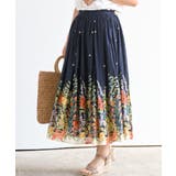 パネルプリントフレアースカート | rps | 詳細画像25 