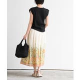 パネルプリントフレアースカート | rps | 詳細画像4 