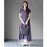 レーヨンノーカラースキッパーワンピース | rps | 詳細画像2