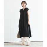 レーヨンノーカラースキッパーワンピース | rps | 詳細画像26