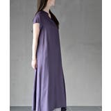 レーヨンノーカラースキッパーワンピース | rps | 詳細画像3