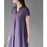 レーヨンノーカラースキッパーワンピース | rps | 詳細画像7