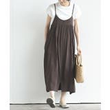 Dブラウン | レーヨン麻キャミワンピース | rps