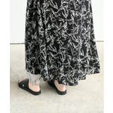 フレンチスリーブプリントワンピース | rps | 詳細画像10 