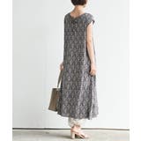 フレンチスリーブプリントワンピース | rps | 詳細画像13 