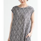 フレンチスリーブプリントワンピース | rps | 詳細画像15 