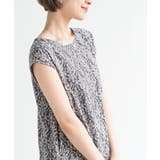 フレンチスリーブプリントワンピース | rps | 詳細画像16 