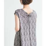 フレンチスリーブプリントワンピース | rps | 詳細画像17 