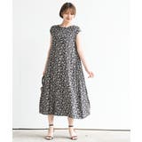 フレンチスリーブプリントワンピース | rps | 詳細画像19 