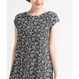 フレンチスリーブプリントワンピース | rps | 詳細画像23 