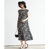 フレンチスリーブプリントワンピース | rps | 詳細画像28 