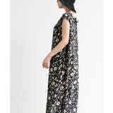 フレンチスリーブプリントワンピース | rps | 詳細画像29 