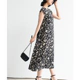 フレンチスリーブプリントワンピース | rps | 詳細画像31 