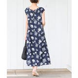 フレンチスリーブプリントワンピース | rps | 詳細画像38 