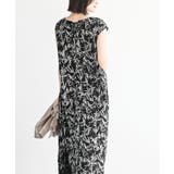 フレンチスリーブプリントワンピース | rps | 詳細画像4 