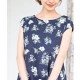 フレンチスリーブプリントワンピース | rps | 詳細画像40 